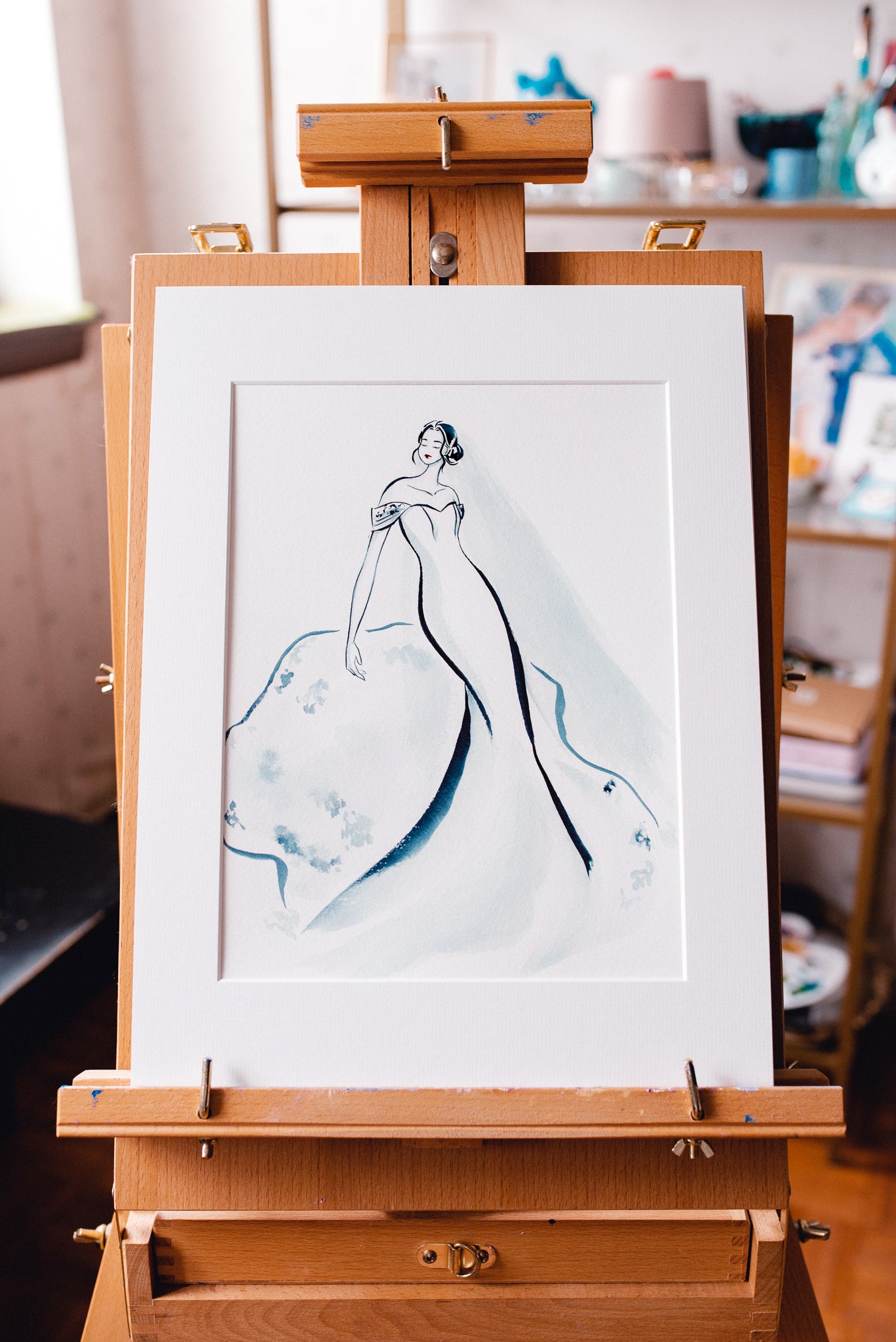 Heirloom Wedding Painting Commission