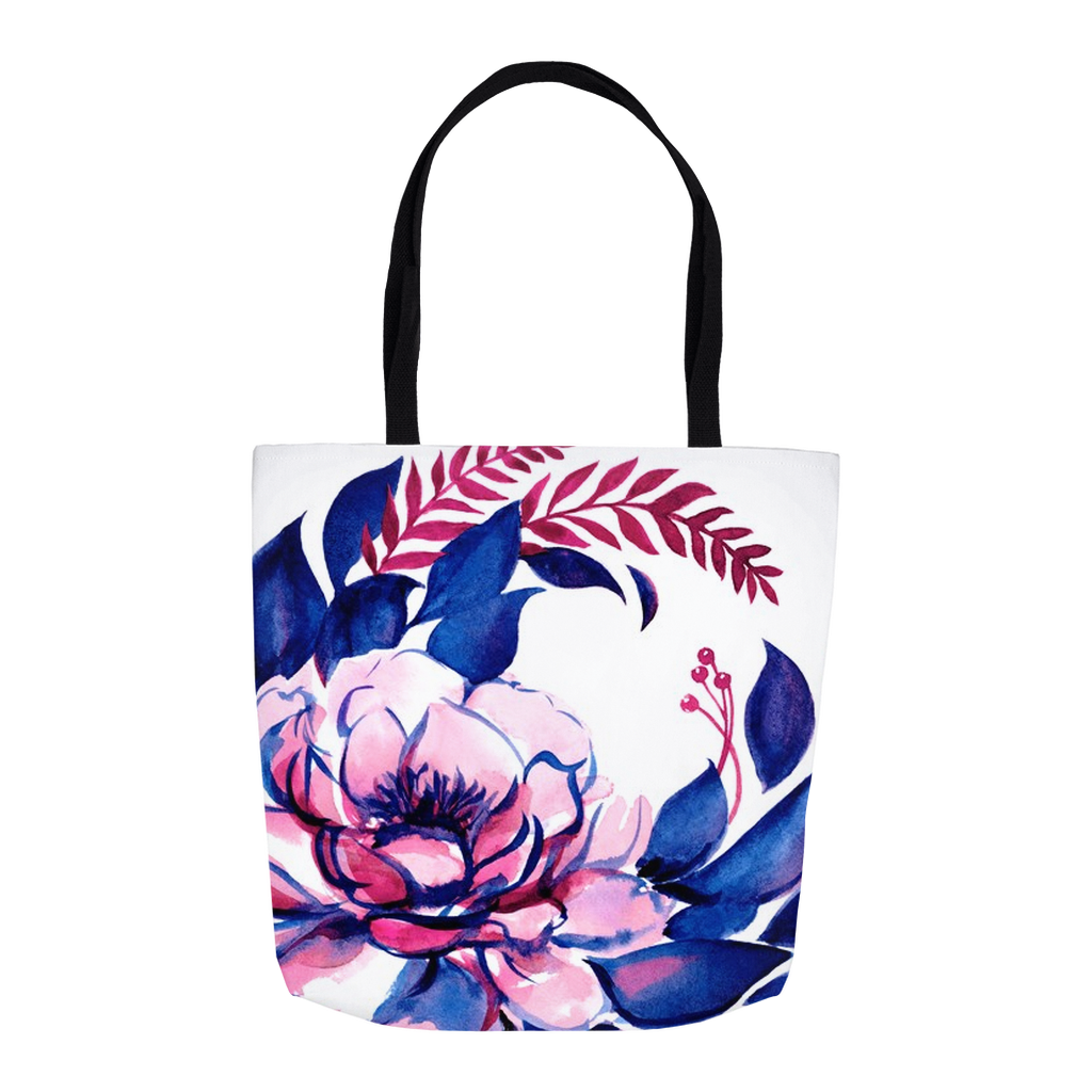 Floral Emblem - Tote Bag