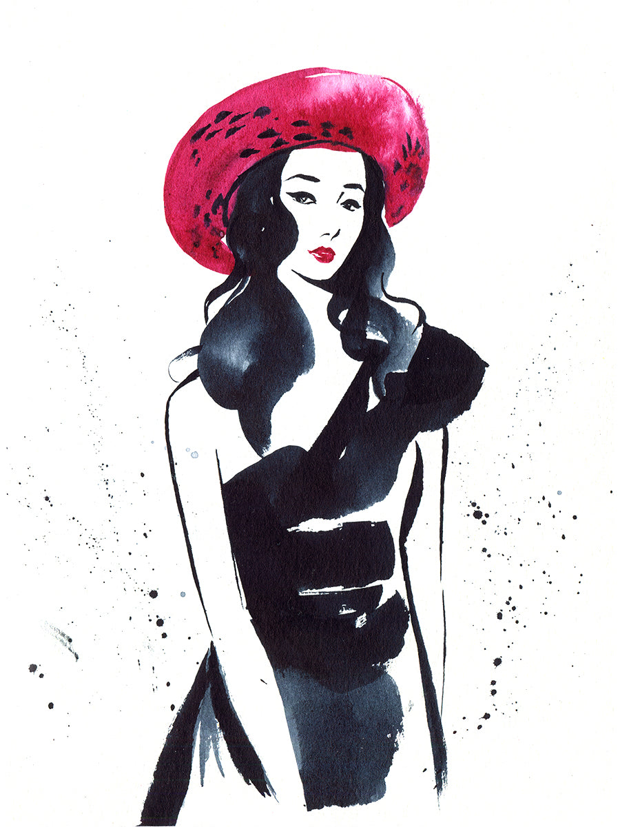 Custom Fashion Illustration Commission