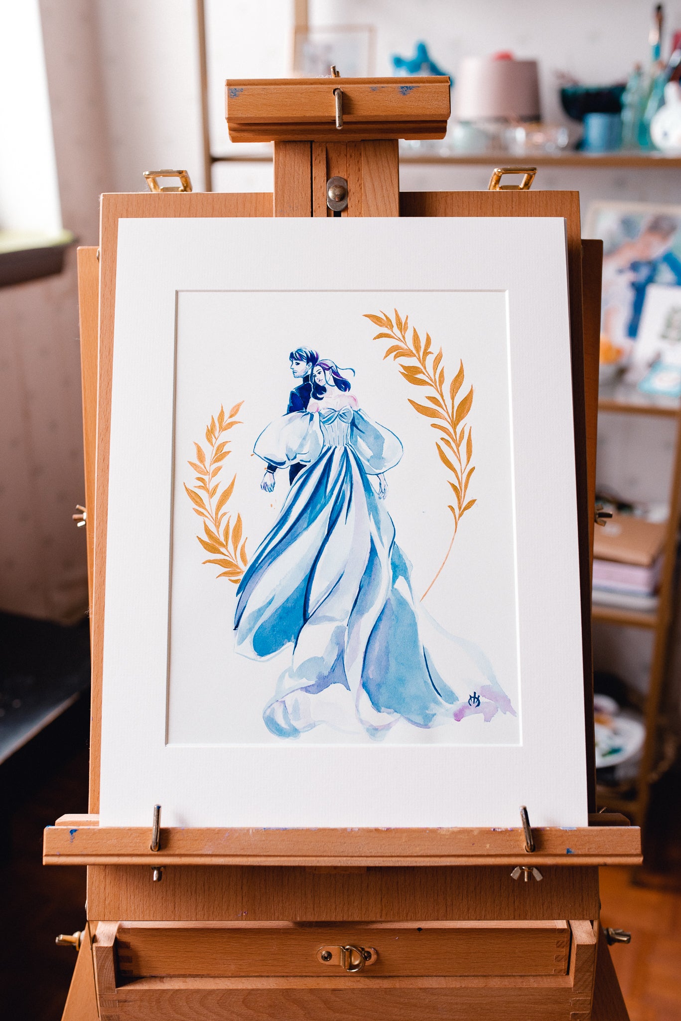 Heirloom Wedding Painting Commission