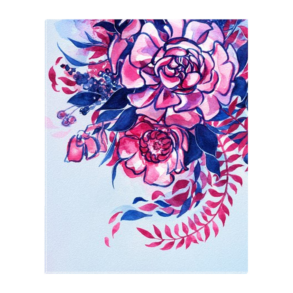 Florals I - Tabletop Canvas