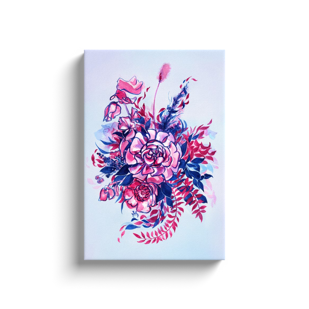 Florals I - Canvas Wrap