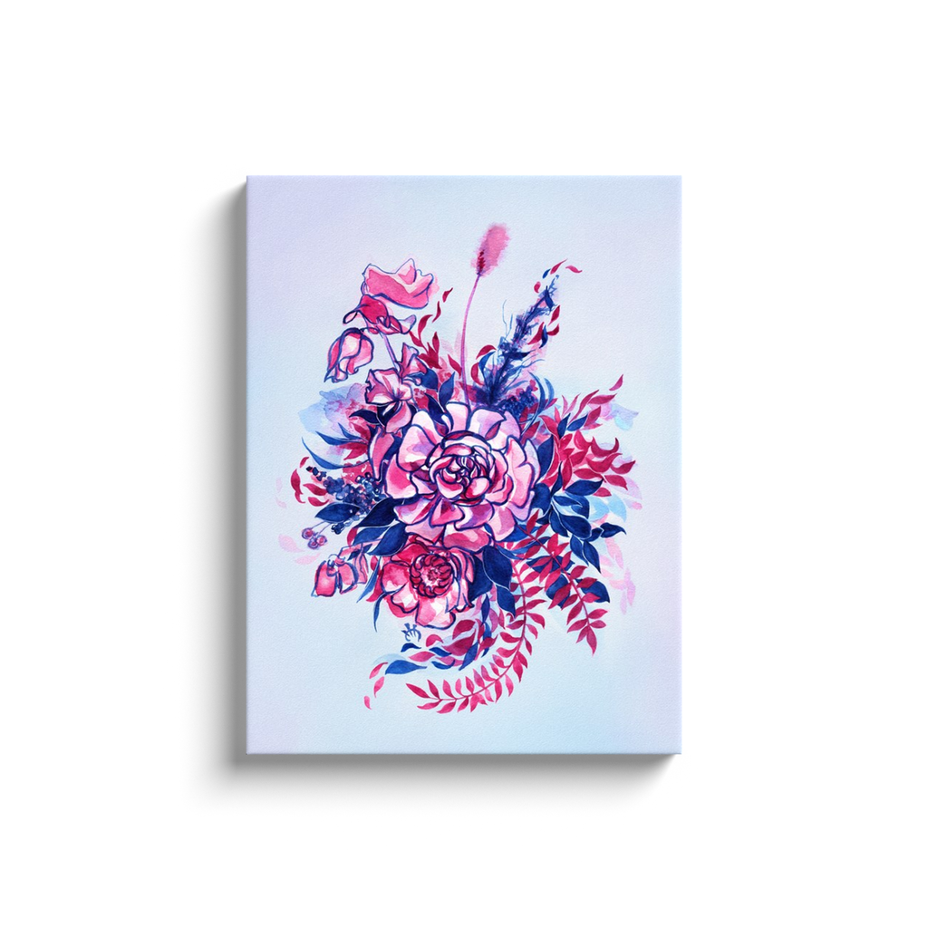 Florals I - Canvas Wrap