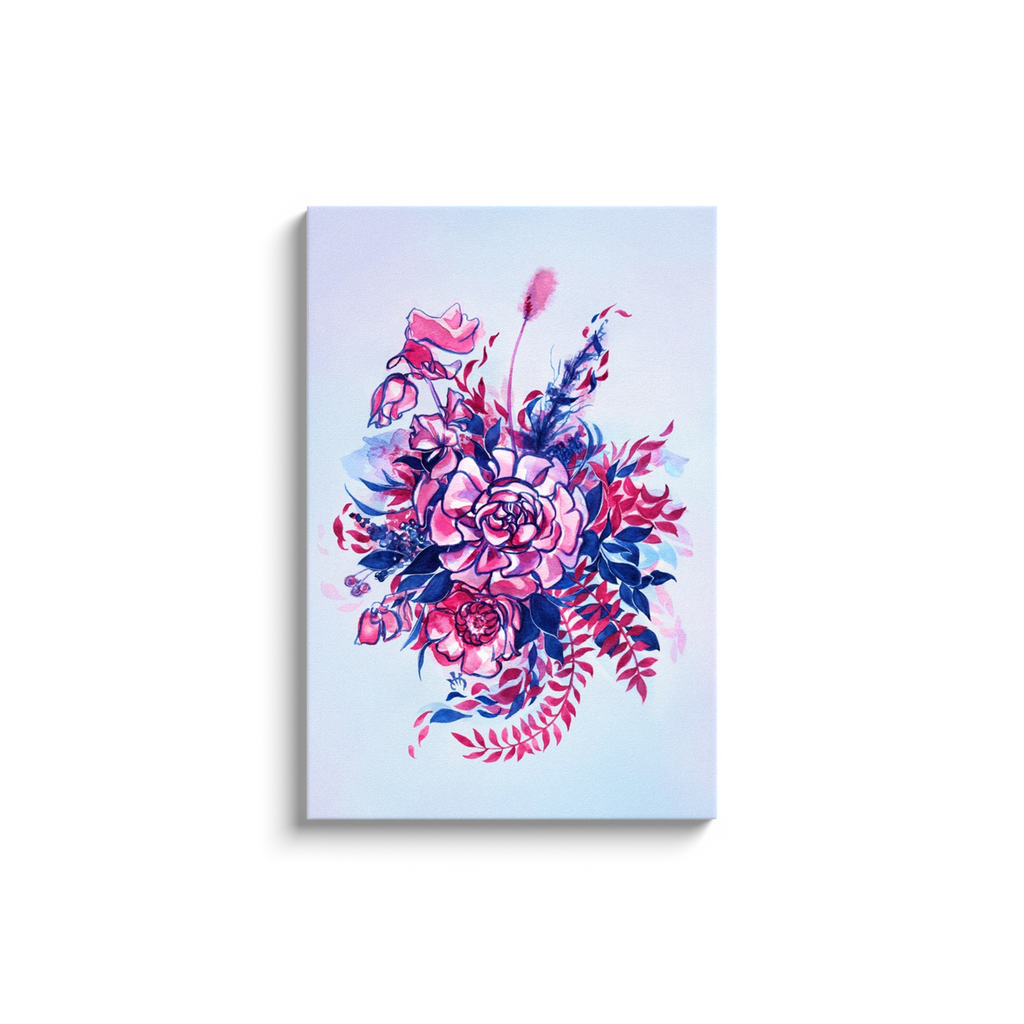 Florals I - Canvas Wrap