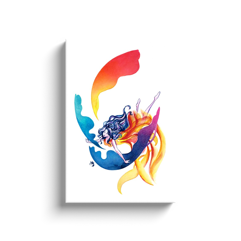 Floating Sanctuary - Canvas Wrap